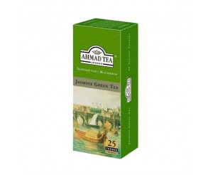 Ahmad Tea Green с жасмином (Чай Ахмад Зеленый с Жасмином Новая фасовка 25 пакетиков 1х12)