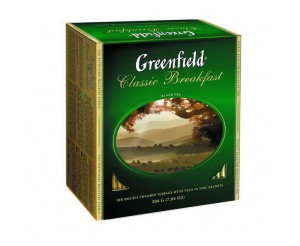 Greenfield Classic Breakfast (Гринфилд Классический Завтрак 100 пакетиков 1х9)