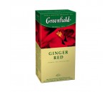 Greenfield Ginger Red herbal tea (Гринфилд Красный Имбирь Черный 25 пакетиков 1х10)