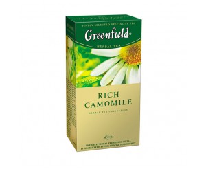 Greenfield Rich Camomile (Гринфилд Ромашка 25 пакетиков 1х10)
