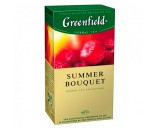 Greenfield Summer Bouquet (Гринфилд Малина Фруктовый 25 пакетиков 1х10)