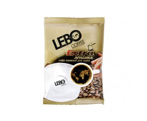 Lebo Extra (Лебо Экстра Кофе 100г. 1х50 Молотый в/с)