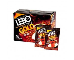Lebo Gold (Лебо Голд Кофе 2г.1х8блх25шт Растворимый сублимированный.)