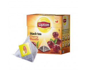 Lipton Cherry Morello (Чай Липтон Пирамида Вишня 20 пакетиков 1х12)