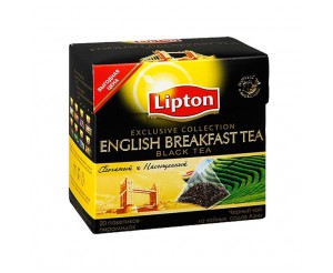 Lipton English Breakfast (Чай Липтон Английский Завтрак 20 пакетиков 1х12)