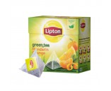 Lipton Green Tea Orange (Чай Липтон Пирамида Зеленый с Мандарином 20 пакетиков 1х12)