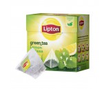Lipton Melissa Limon (Чай Липтон Пирамида Мелиса и Лимон 20 пакетиков 1х12)