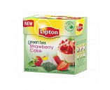 Lipton Strawberry cake (Чай Липтон Пирамида Клубничное пирожное 20 пакетиков 1х12)