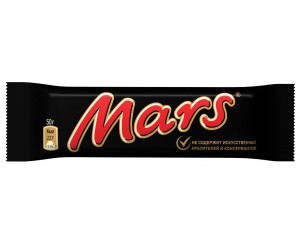 Марс шоколадный батончик 50г
