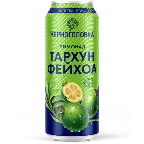Черноголовка 0,45х12 Тархун-фейхоа Банка