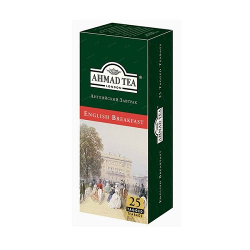 Ahmad Tea Английский завтрак (Чай Ахмад Английский завтрак Красный 25 пакетиков 1х36)