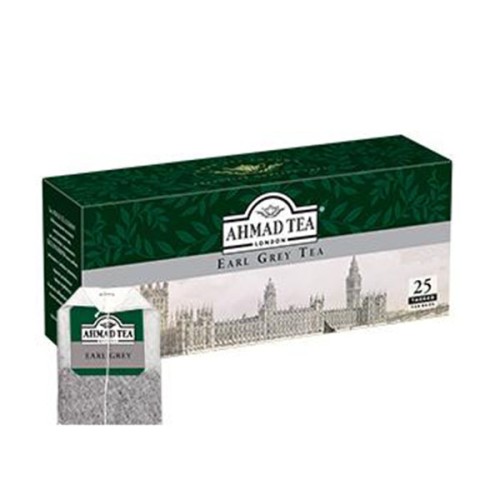 Ahmad Tea Эрл Грей (Чай Ахмад Бергамот Новая фасовка 25 пакетиков 1х12)
