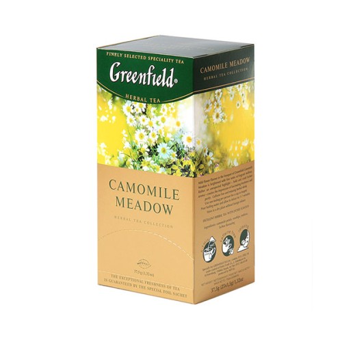 Greenfield Camomile Meadow (Гринфилд Луговая Ромашка 25 пакетиков 1х10)