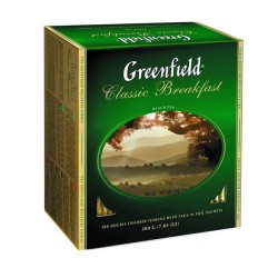 Greenfield Classic Breakfast (Гринфилд Классический Завтрак 100 пакетиков 1х9)