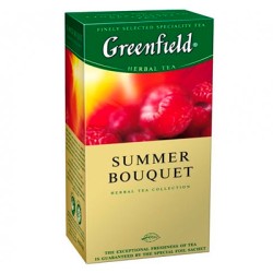 Greenfield Summer Bouquet (Гринфилд Малина Фруктовый 25 пакетиков 1х10)