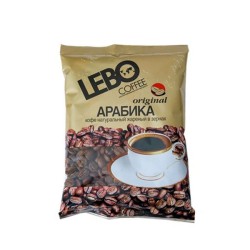 Lebo Original (Лебо Оригинал Кофе 100г.1х50 Зерно в/с)