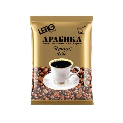 Lebo Prinz (Лебо Принц Кофе 100г. 1х50 Молотый в/с)
