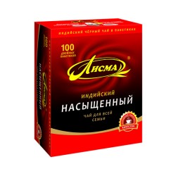 Лисма Чай Насыщенный (100 пакетиков 1х6)