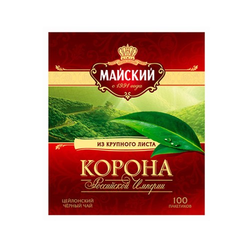 Майский Чай Корона России (100пакетиков 1х6)