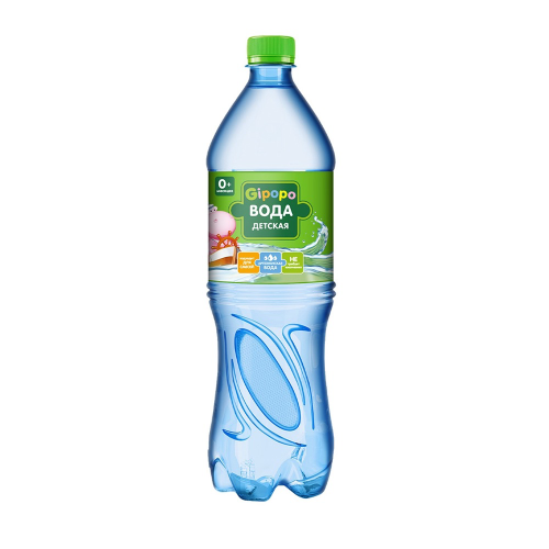 Гипопо (GIPOPO) ВОДА детская 1,5х6 без газа